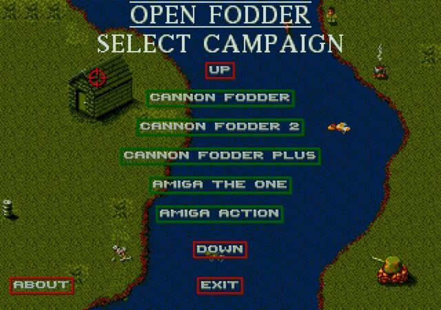 [Cannon Fodder 1 & 2 (with Open Fodder engine)]