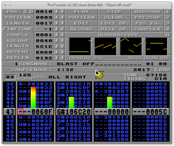 [ProTracker II clone]