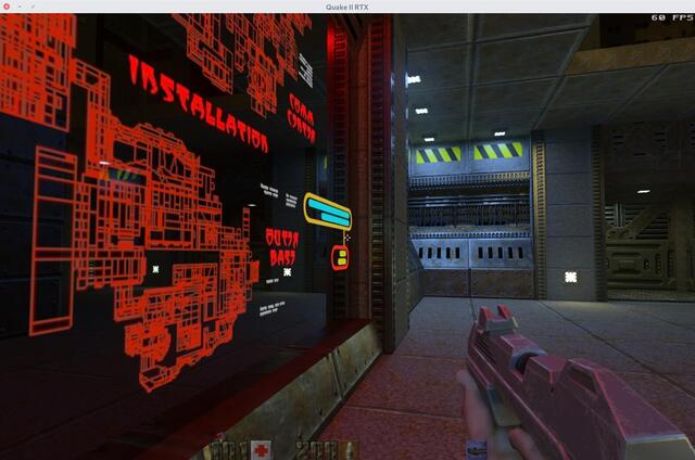 [Quake 2 (with Quake II RTX engine)]